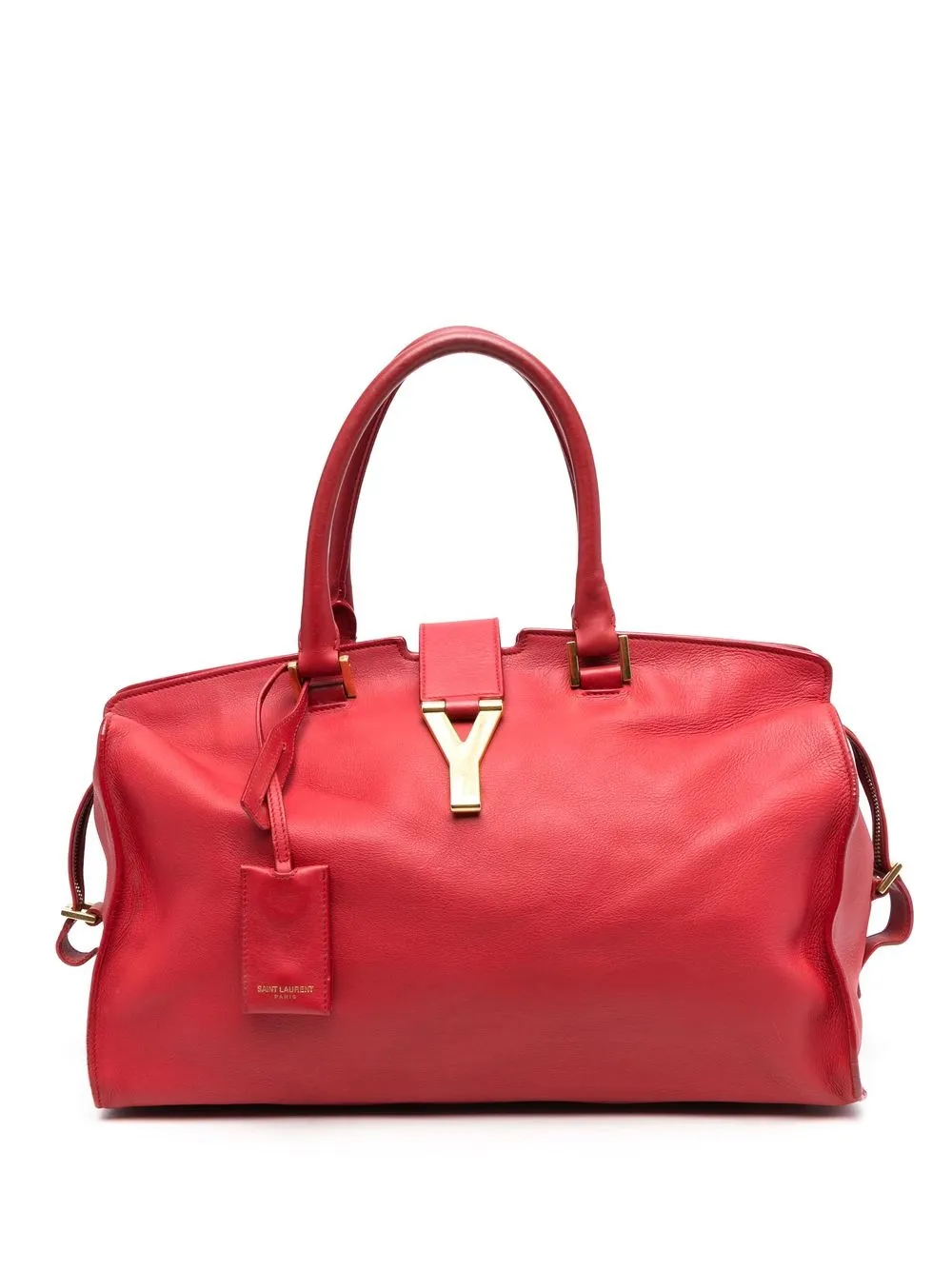 

Yves Saint Laurent Pre-Owned Cabas Chyc leather handbag - Red