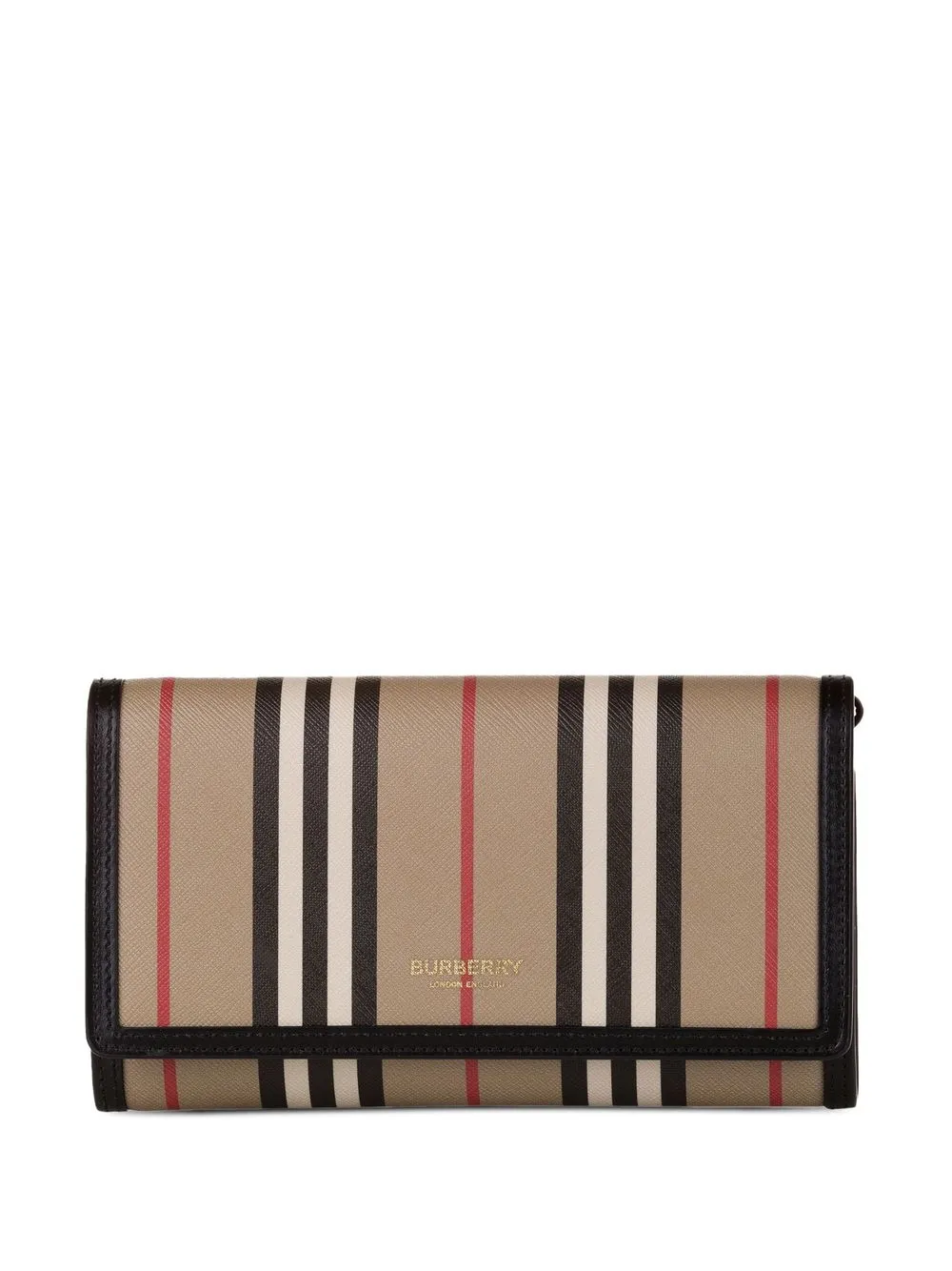 

Burberry Pre-Owned cartera Icon Stripe - Marrón