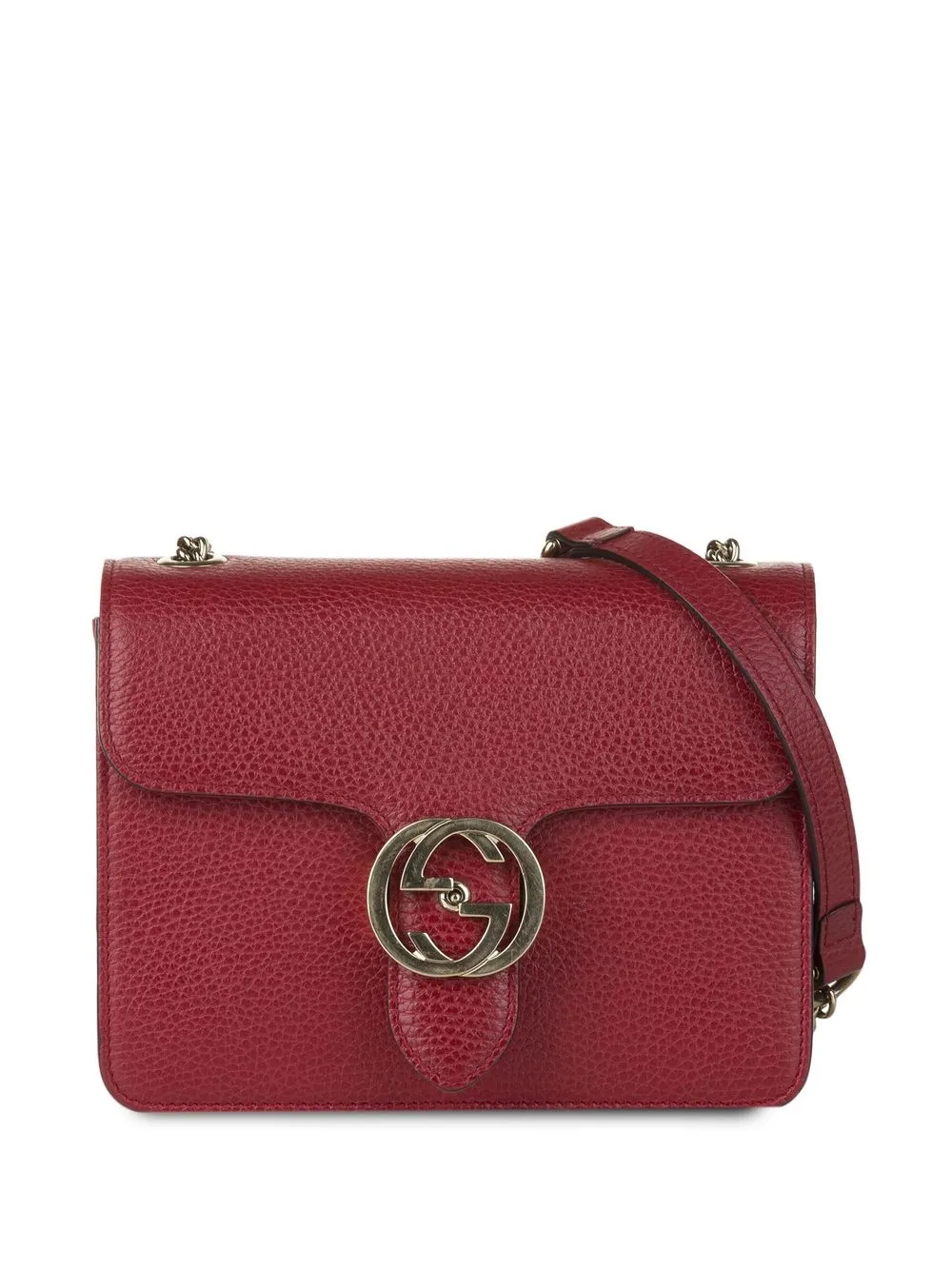 

Gucci Pre-Owned bolsa G Interlocking pequeña - Rojo