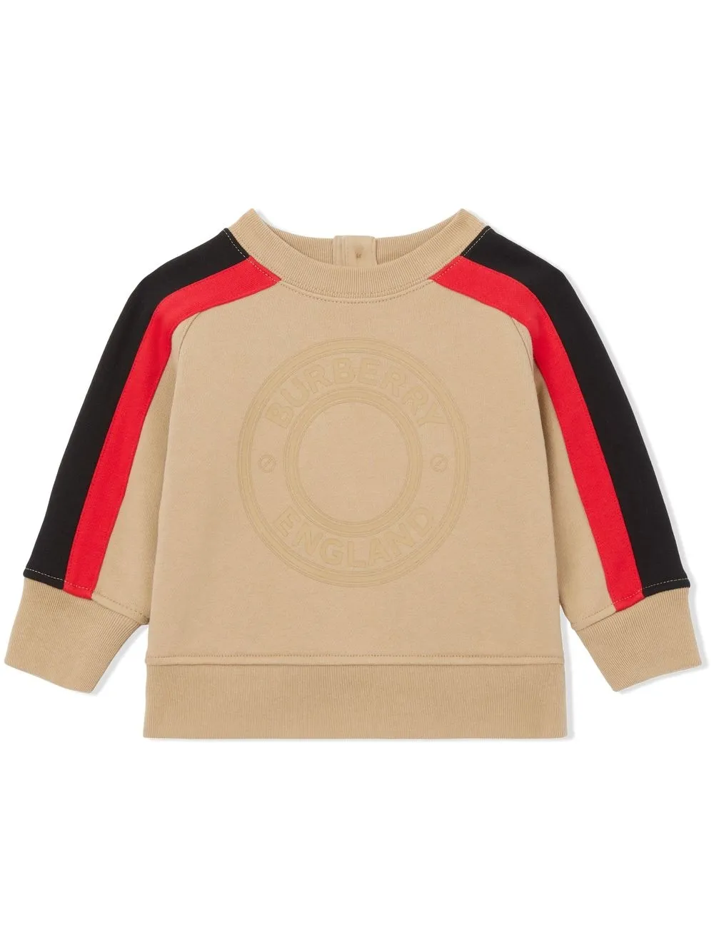 

Burberry Kids logo-graphic cotton sweatshirt - Neutrals