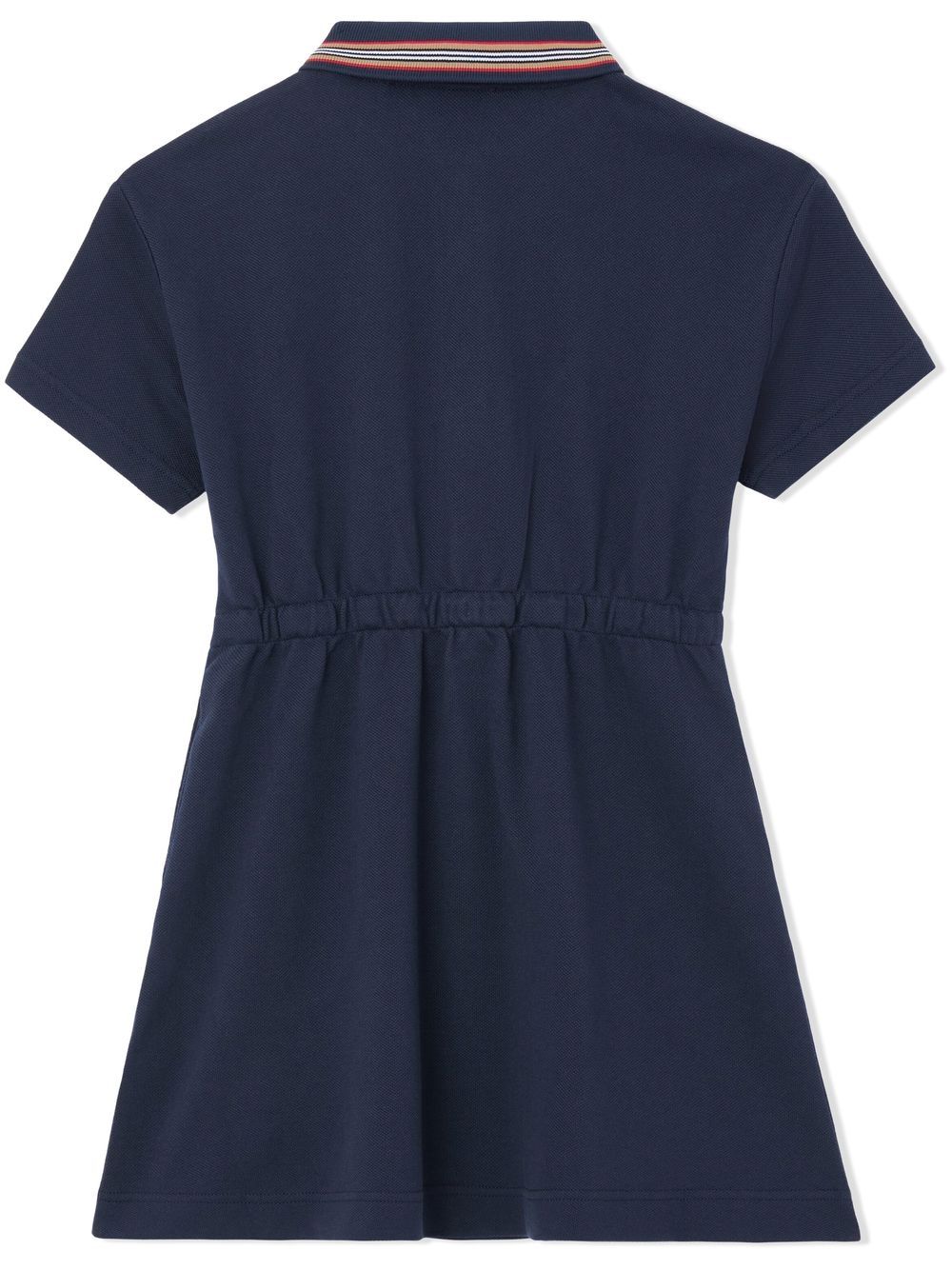 Burberry Kids Shirtjurk met geborduurd logo - Blauw