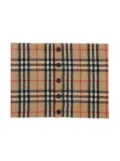 Burberry Kids Vintage Check-pattern cashmere snood - Brown