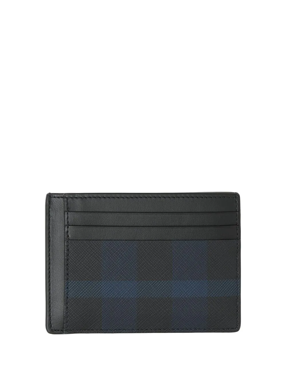 

Burberry tarjetero con motivo Exaggerated Check - Azul