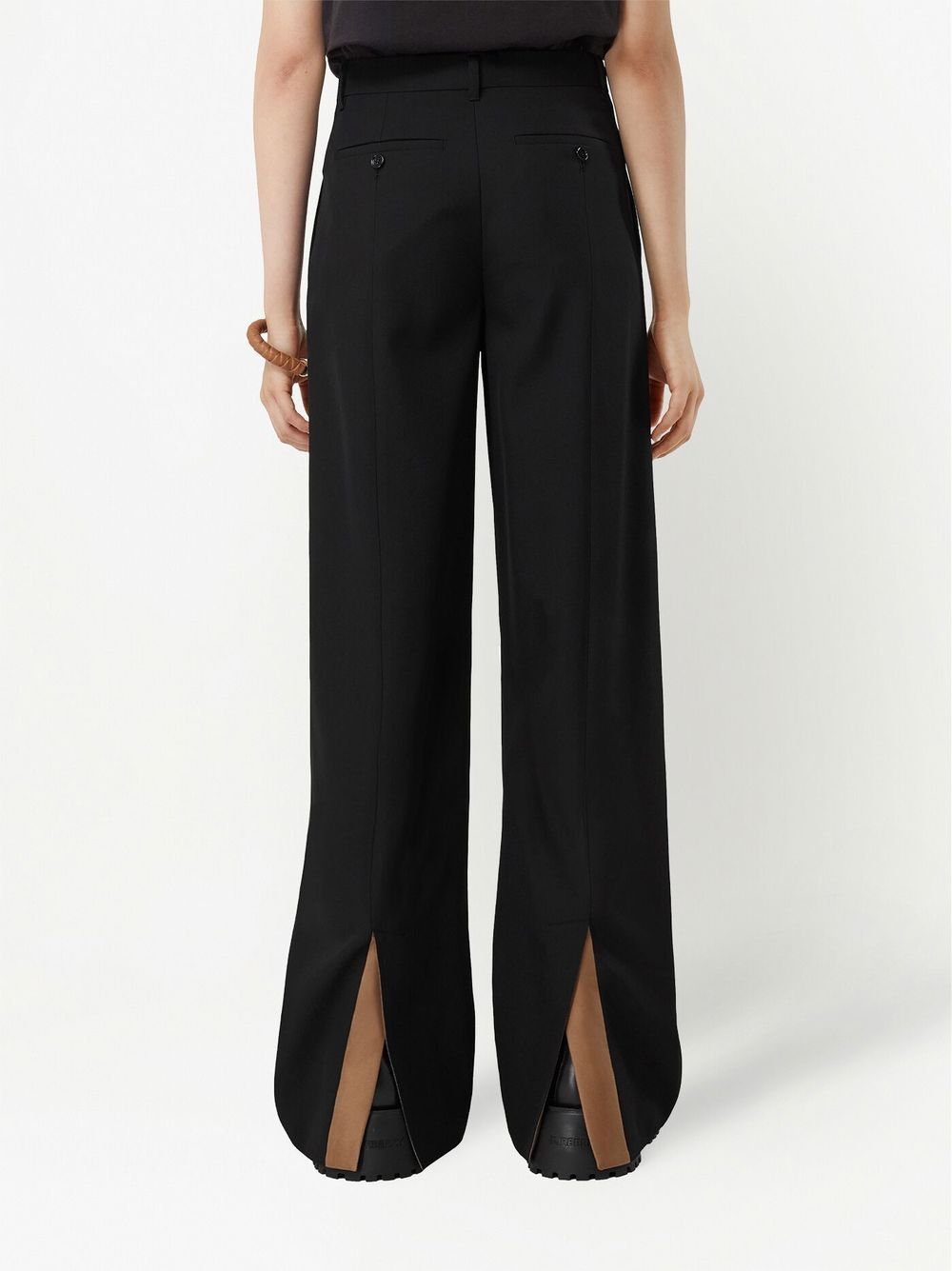 Burberry rear slit tailored trousers Women