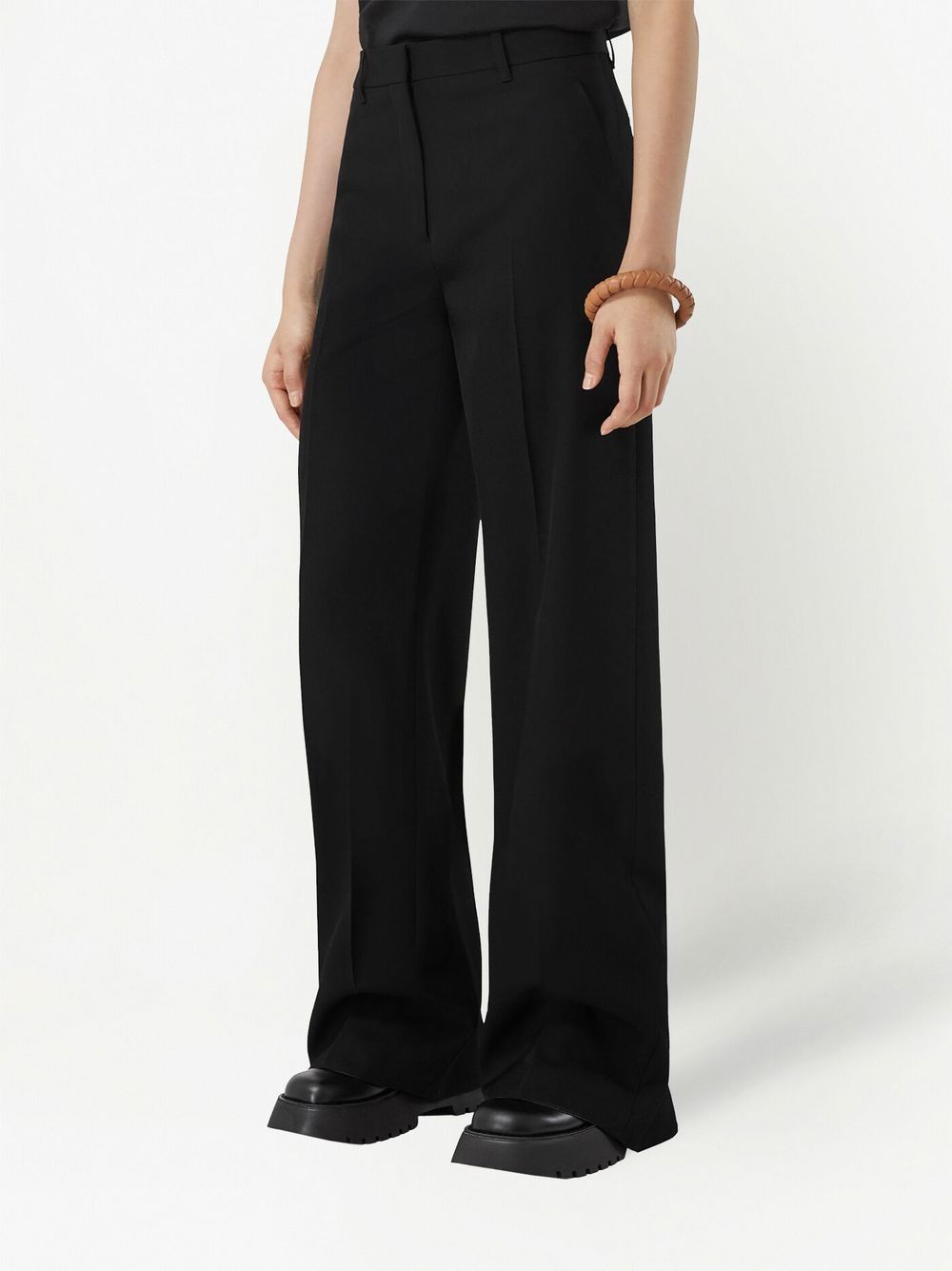 Burberry rear slit tailored trousers Women