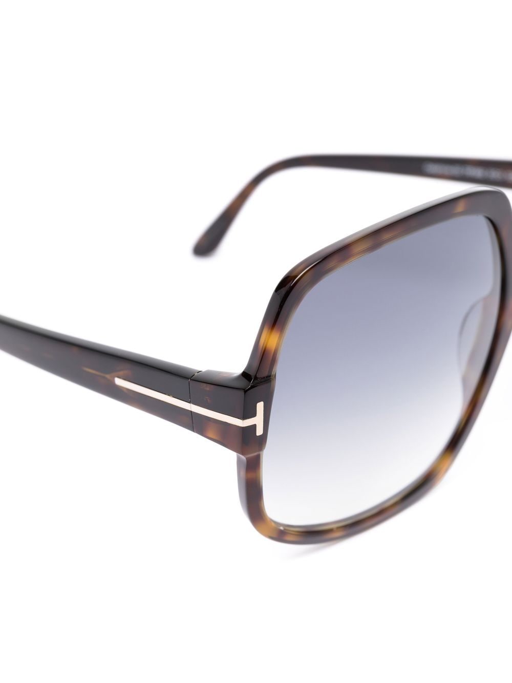 Shop Tom Ford Tortoiseshell-effect Sunglasses In Brown