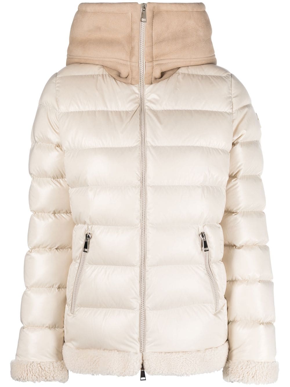 Moncler Guichard shearling-trim jacket | Smart Closet