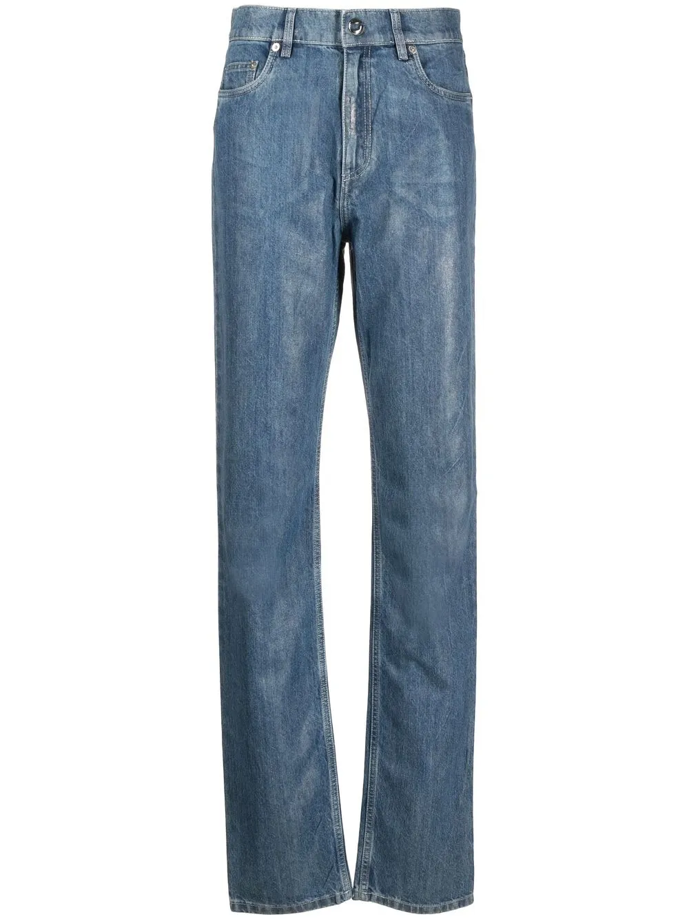 

Coperni Cargo Coated denim pants - Blue