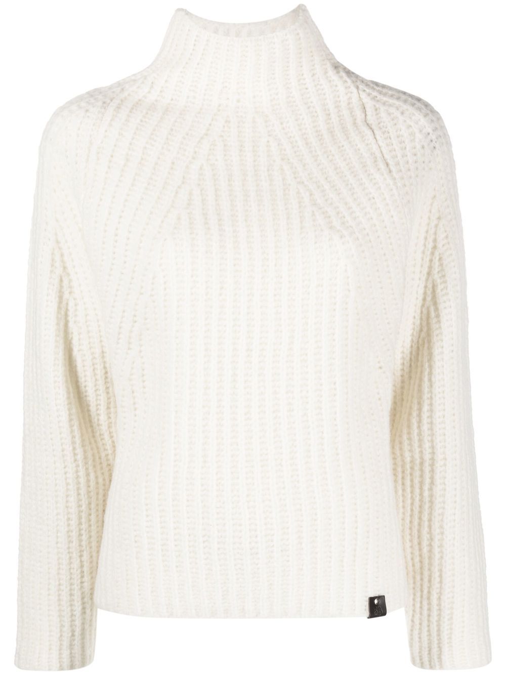 

Emporio Armani chunky-knit roll-neck jumper - Neutrals