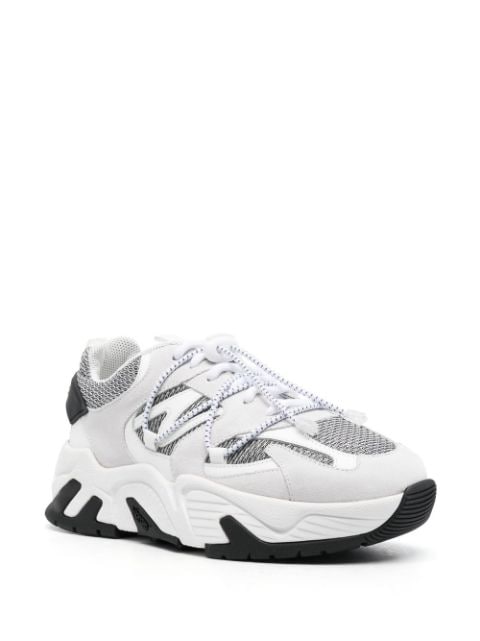 Iceberg Panelled Leather Sneakers - Farfetch