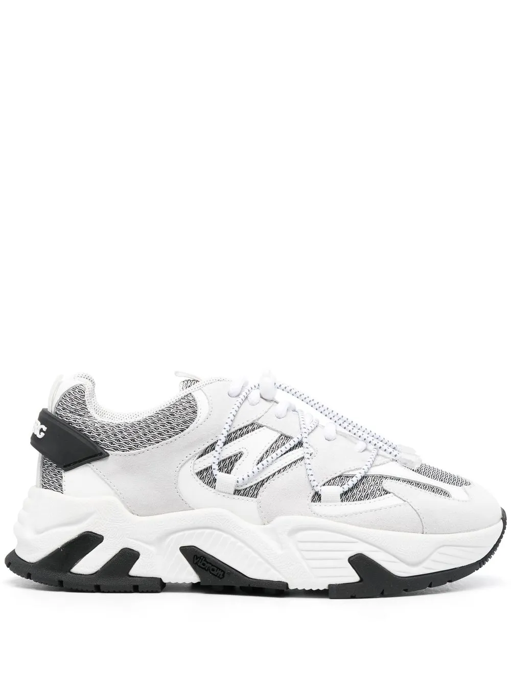 

Iceberg panelled leather sneakers - White