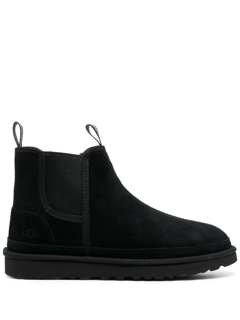 

UGG botas slip-on con suela gruesa - Negro