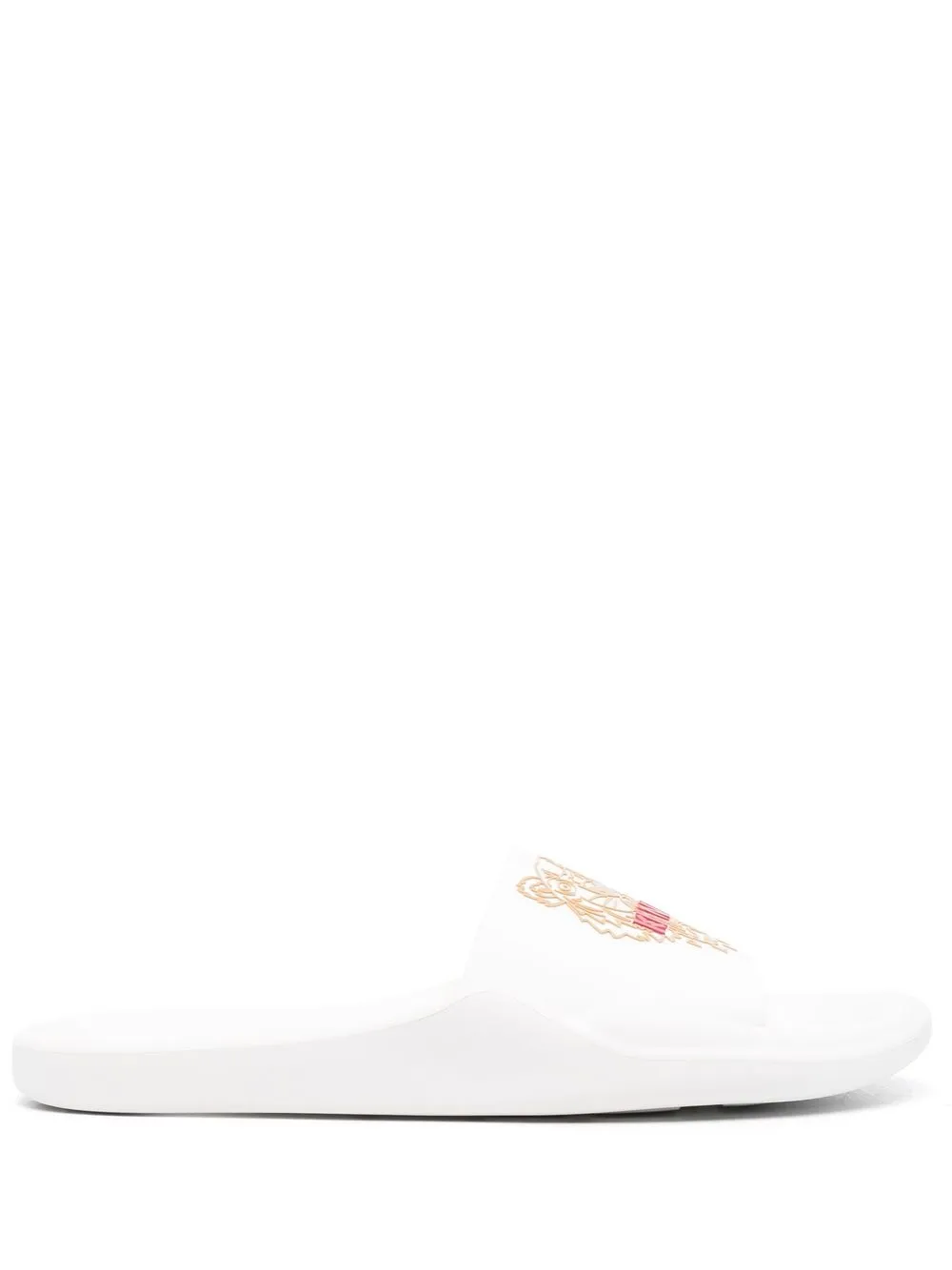 

Kenzo flip flops con logo estampado - Blanco