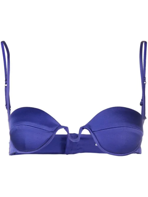 Soutien-gorge à fini satiné - Stella McCartney - Modalova