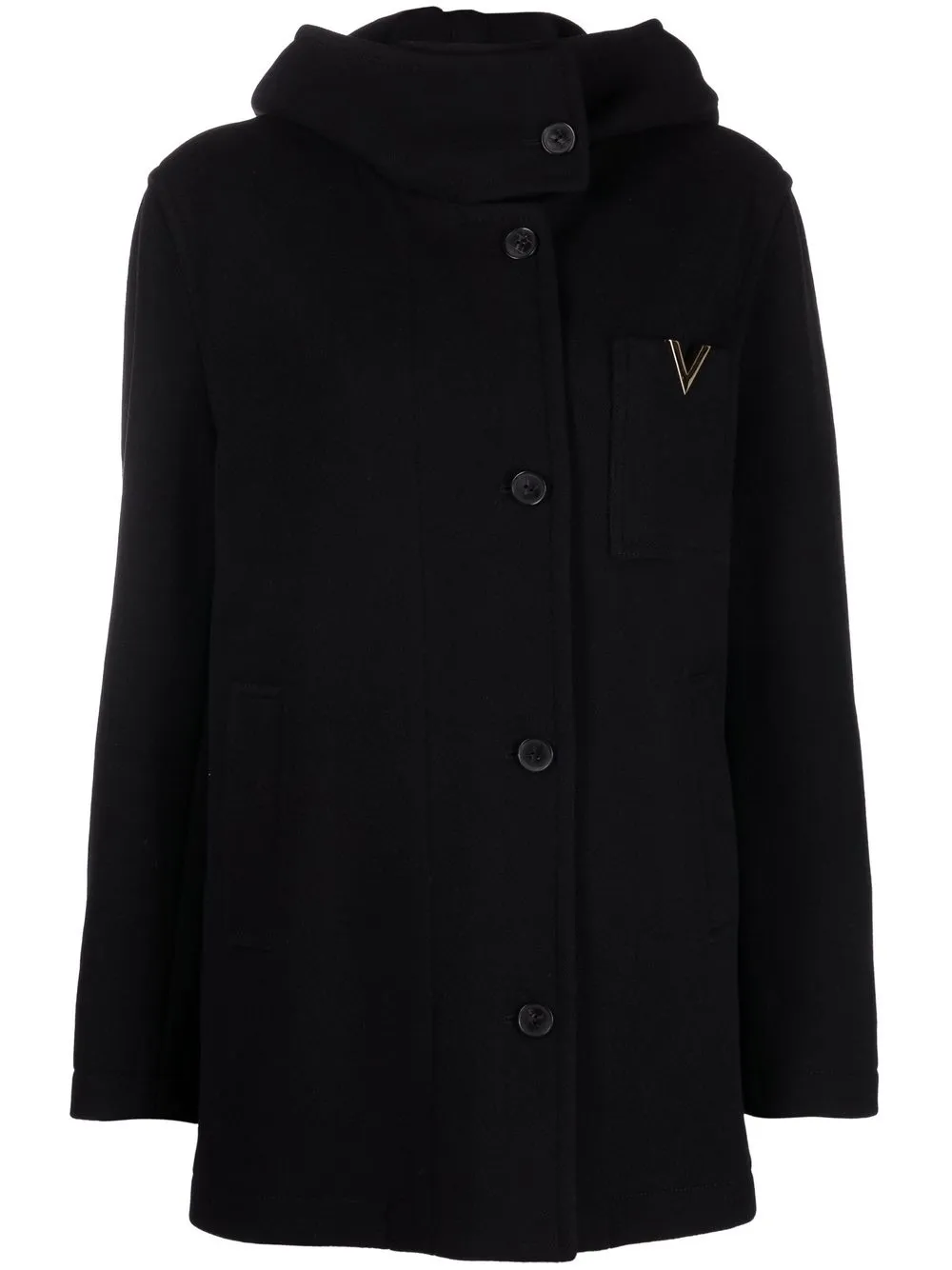 

Valentino abrigo VLogo Signature - Negro