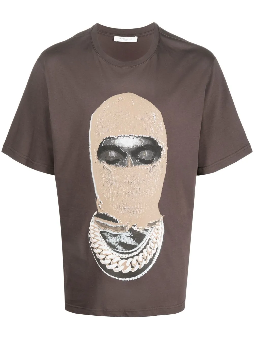 

Ih Nom Uh Nit graphic-print T-shirt - Brown