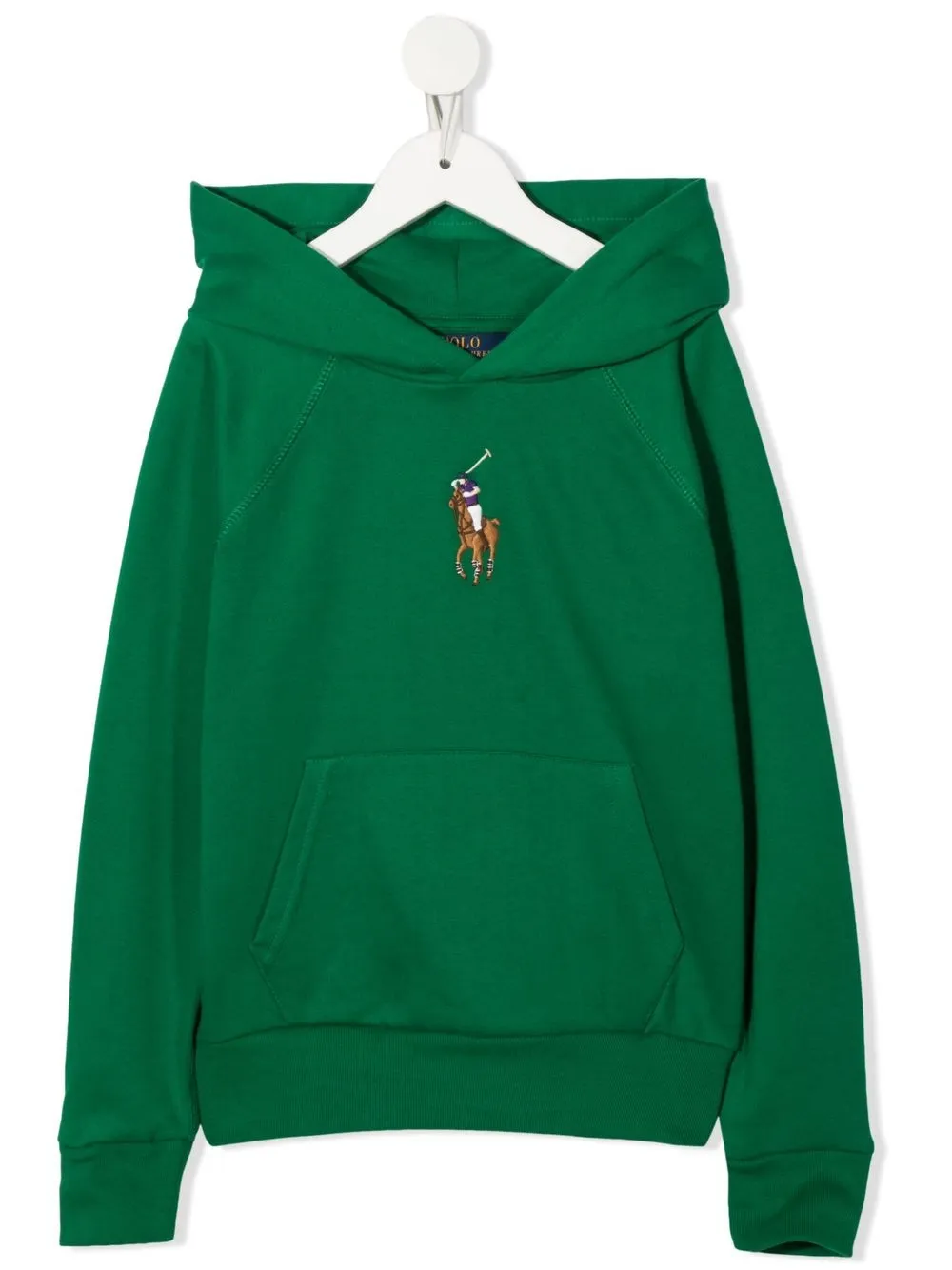 

Ralph Lauren Kids hoodie con motivo Polo Pony - Verde