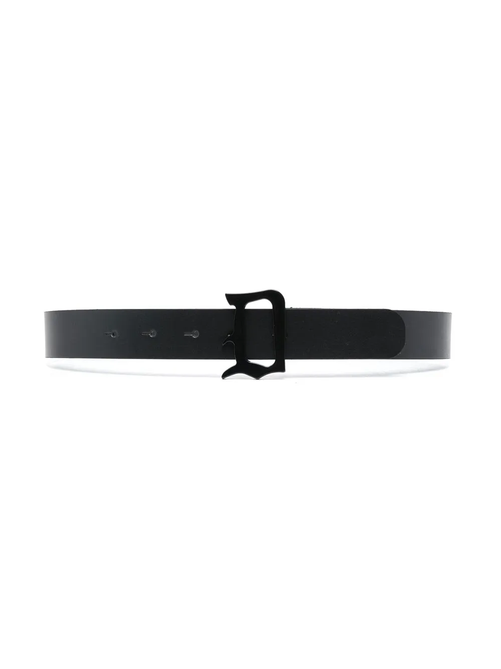 

DONDUP KIDS logo-buckle belt - Black
