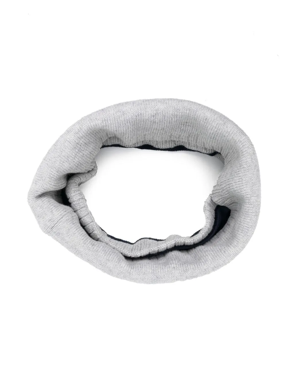 

BOSS Kidswear logo-patch knitted scarf - Grey