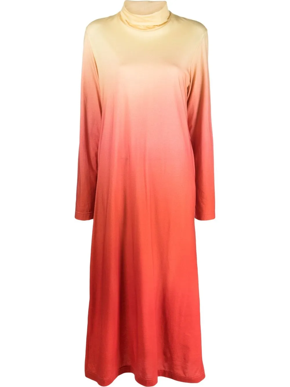 

F.R.S For Restless Sleepers vestido midi Bolbe - Amarillo