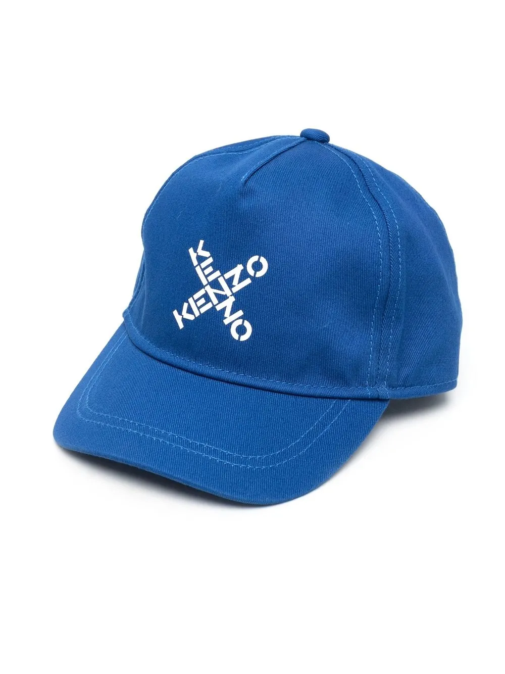 

Kenzo Kids gorra con logo estampado - Azul