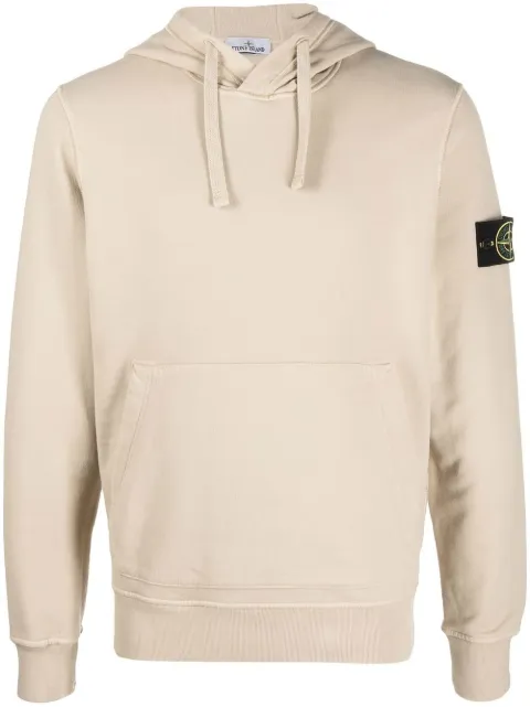 Stone Island Compass patch hoodie