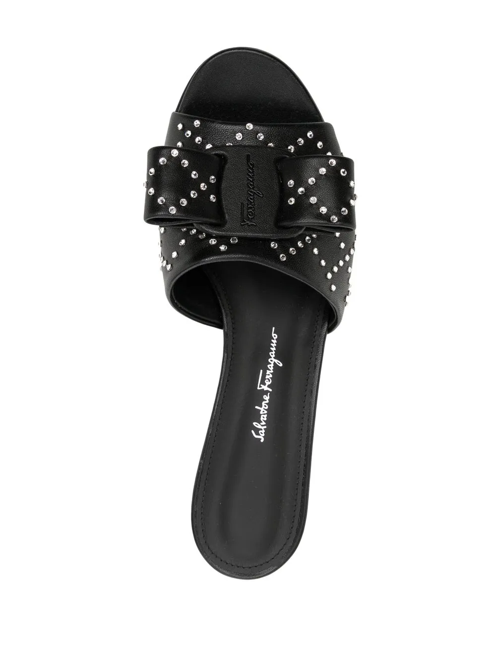 Ferragamo Valery 55 Sandals In Schwarz