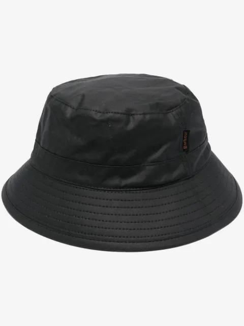 Barbour gorro de pescador con parche del logo