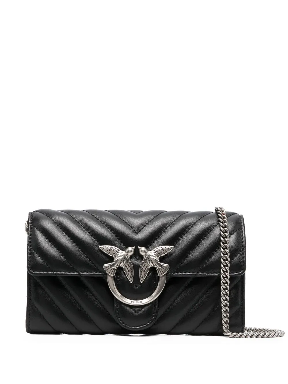 

PINKO bolsa de hombro Love - Negro