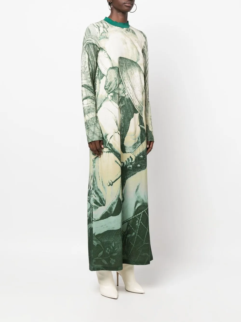 F.R.S FOR RESTLESS SLEEPERS IDRO LONG-SLEEVE T-SHIRT DRESS