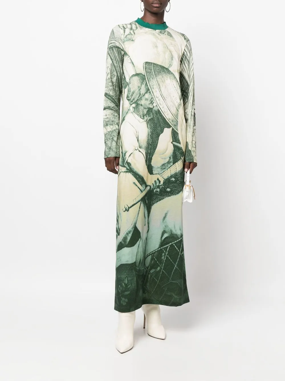 F.R.S FOR RESTLESS SLEEPERS IDRO LONG-SLEEVE T-SHIRT DRESS