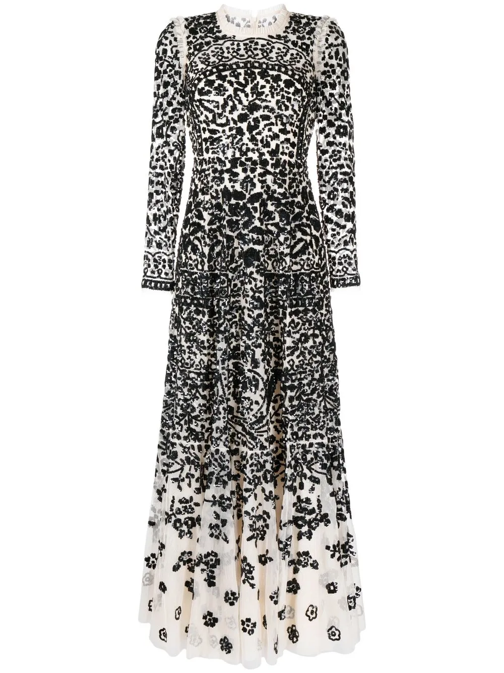 

Needle & Thread vestido de fiesta Amaryllis - Neutro