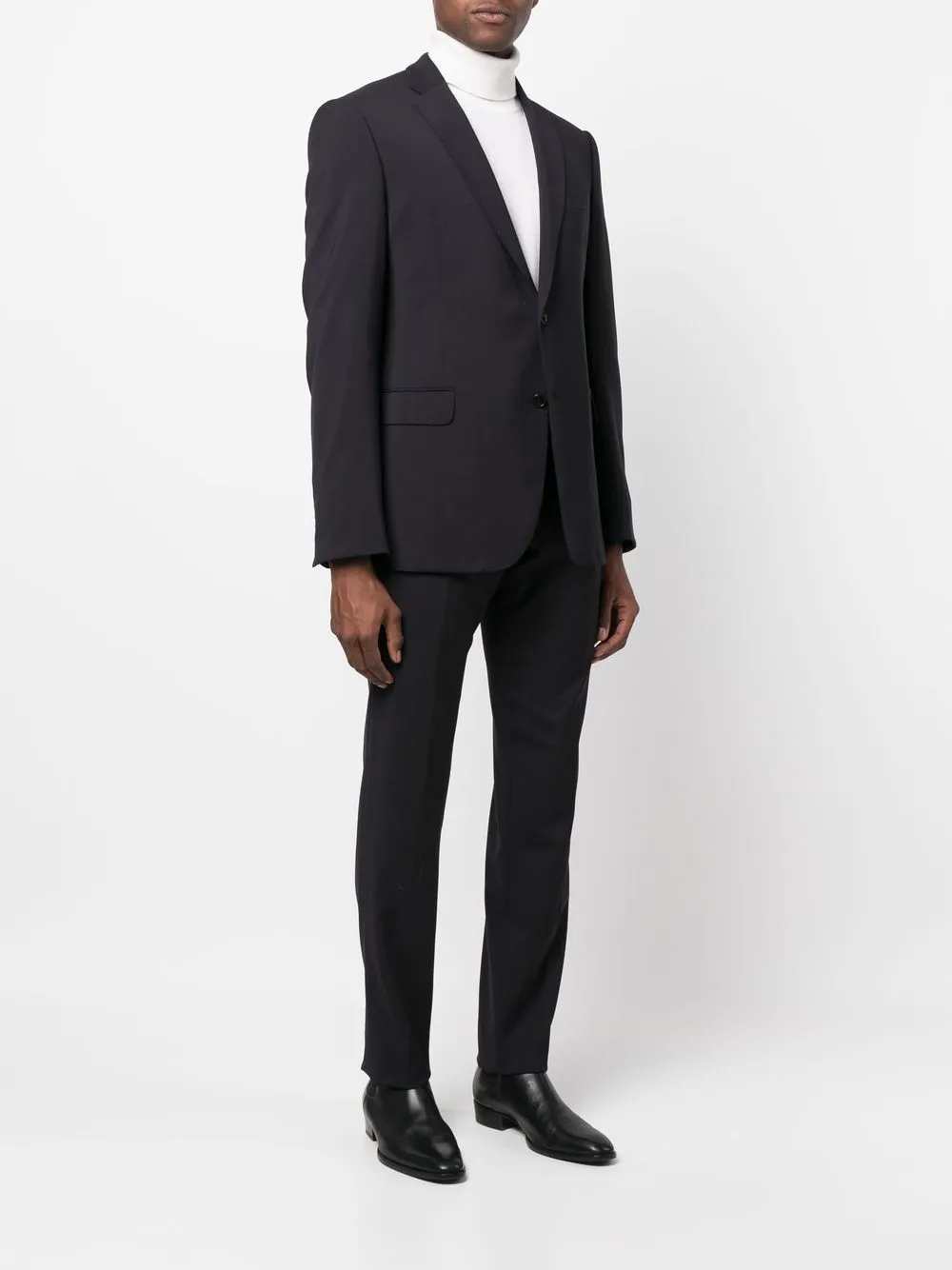 image 3 of emporio armani 单排扣初剪羊毛西装套装