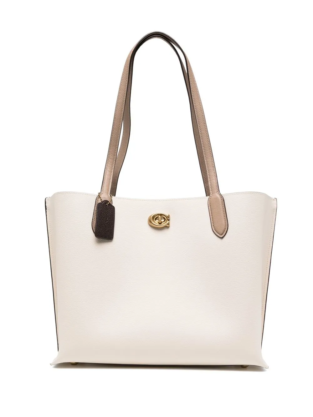 

Coach Willow leather tote bag - Neutrals