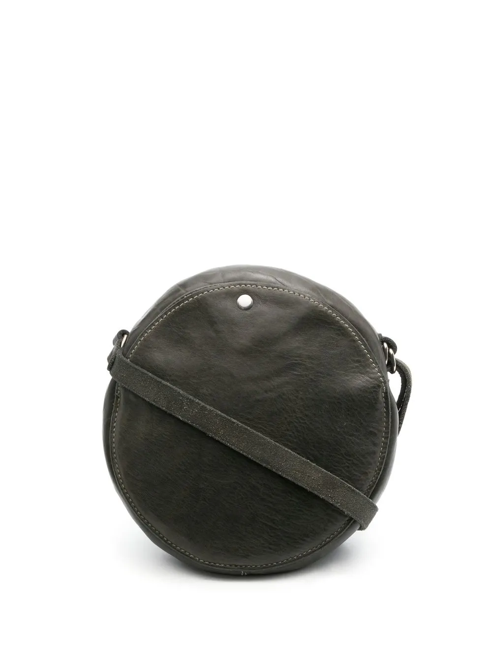 

Guidi CRB00 round messenger bag - Green