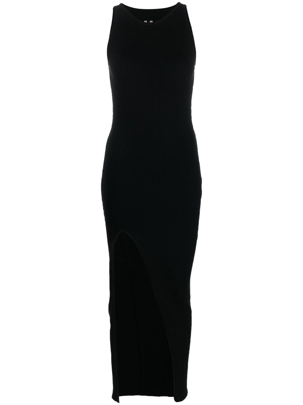 Shop Rick Owens Recycled Cashmere Bodycon Dress In Black