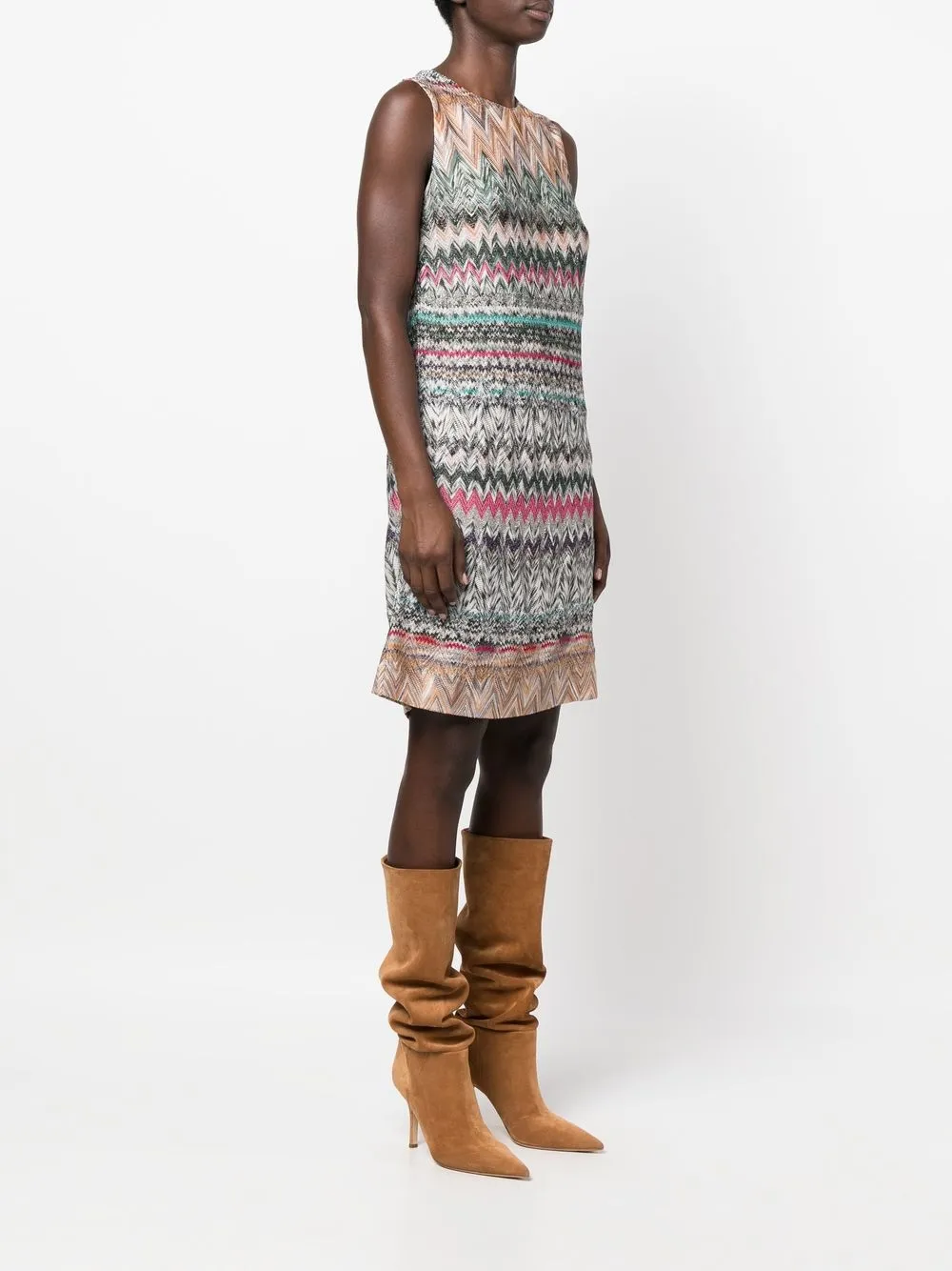 Missoni Robe Évasée à Design Sans Manches Farfetch