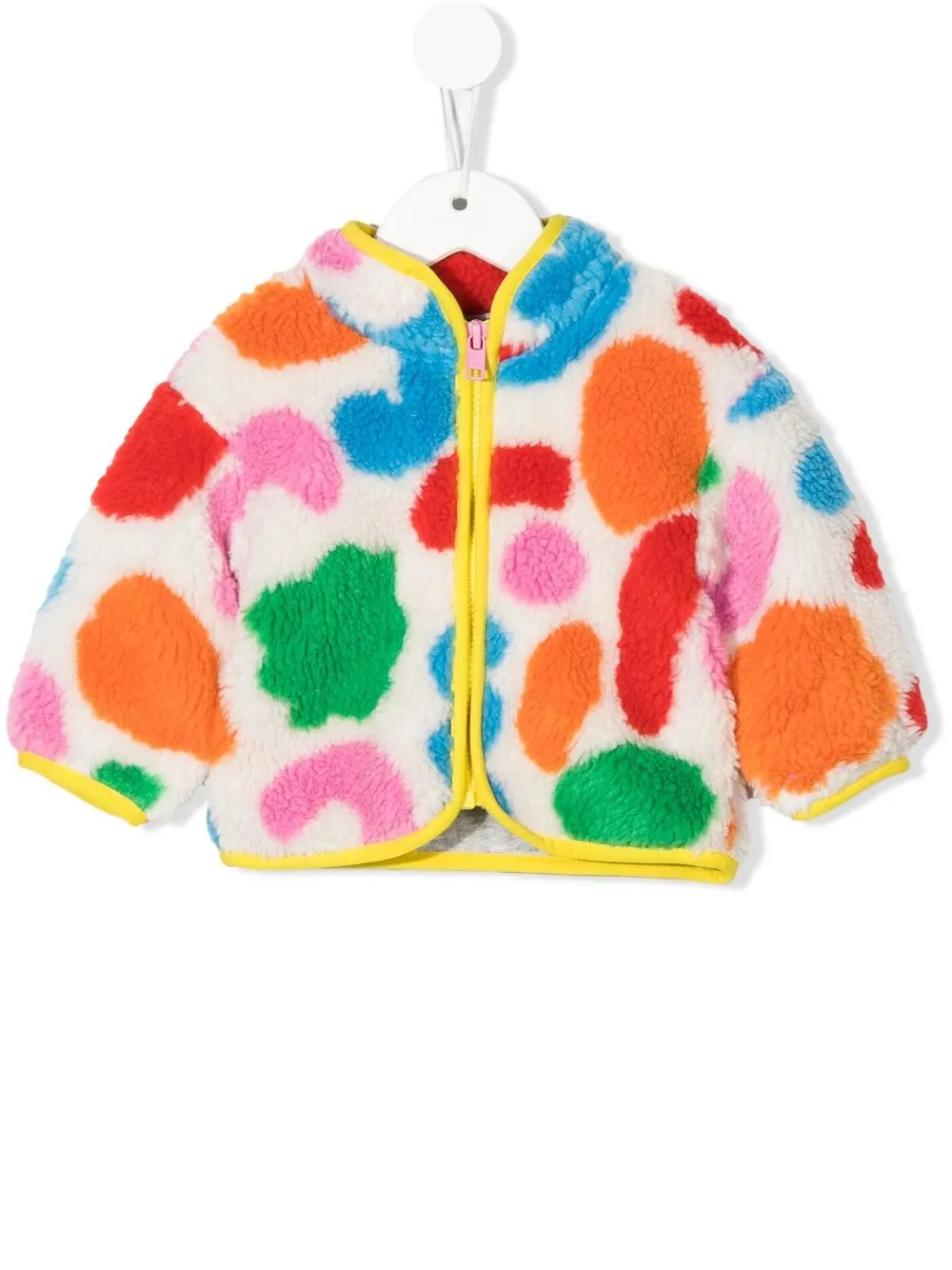 

Stella McCartney Kids graphic-print jacket - Neutrals
