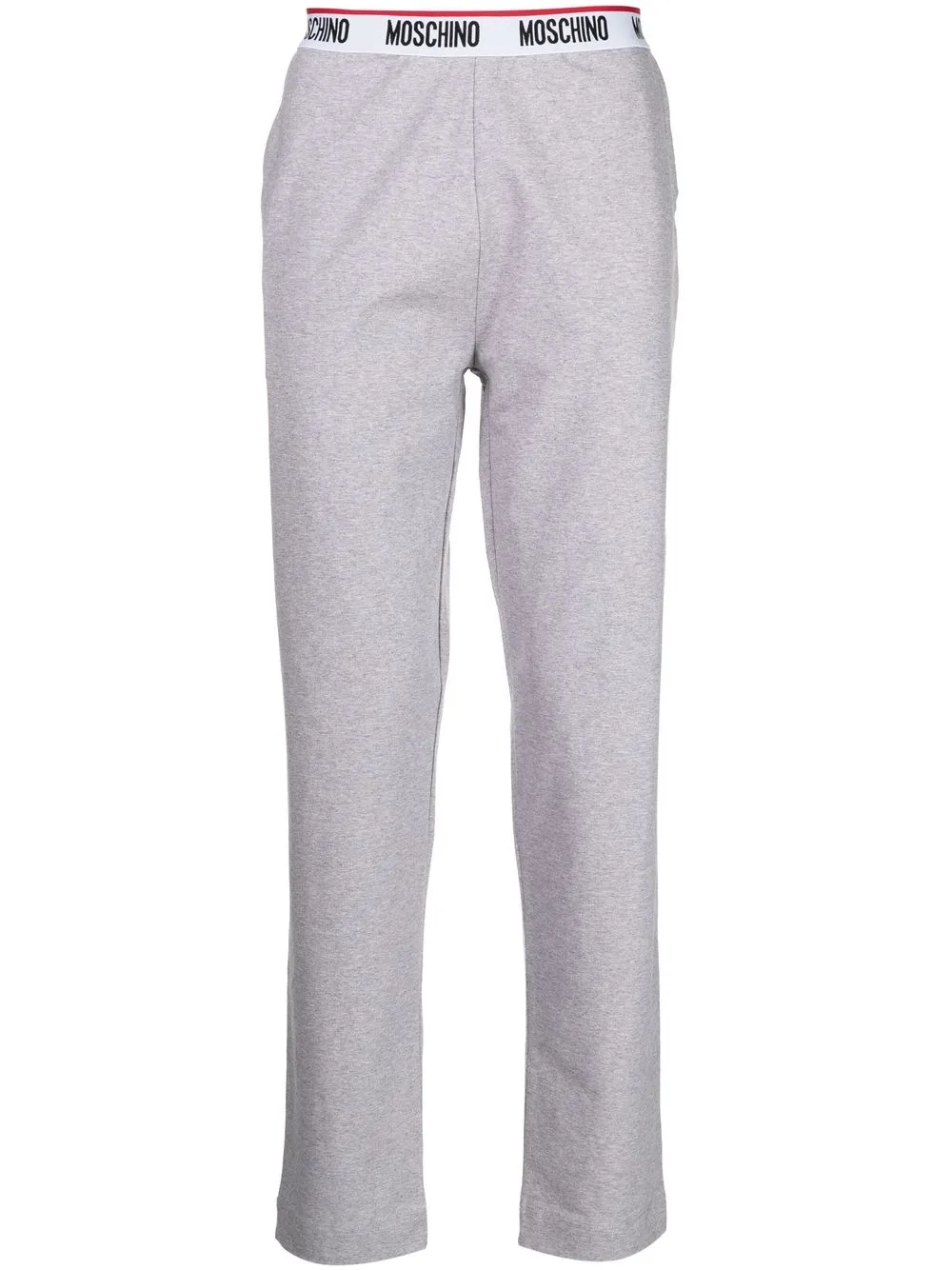 

Moschino pants con logo en la pretina - Gris