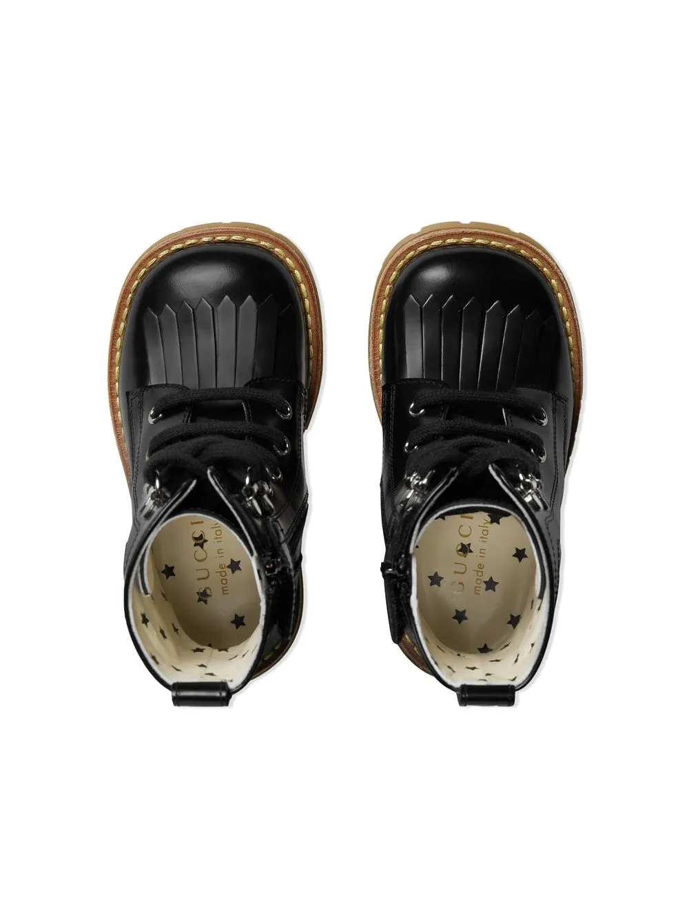 Gucci Kids lace-up ankle boots | Boys Shoes | Image 4