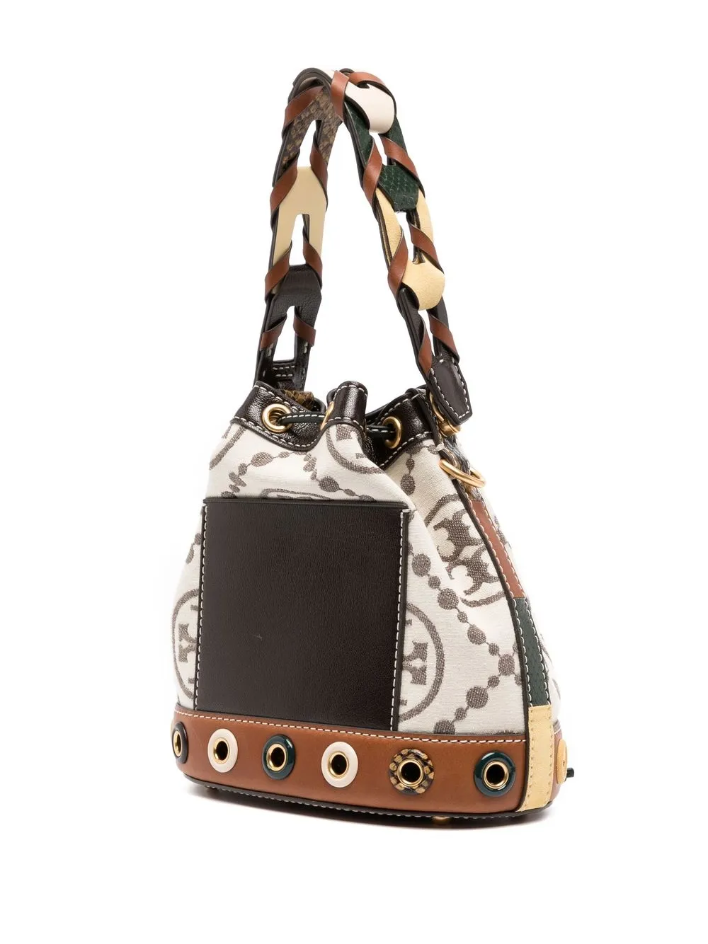 Affordable Tory Burch monogram-jacquard bucket bag Women