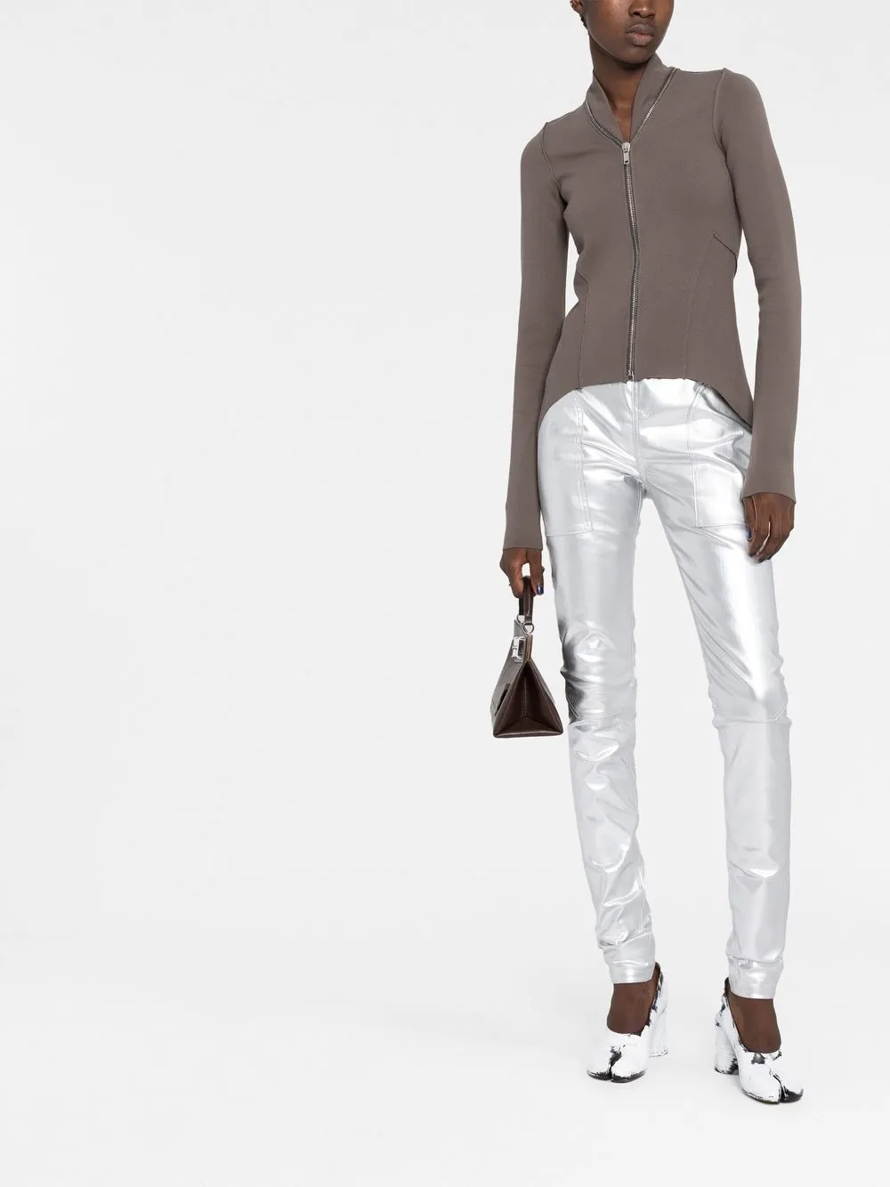 Rick Owens zip-through jumper | Fitted Jackets | Image 2