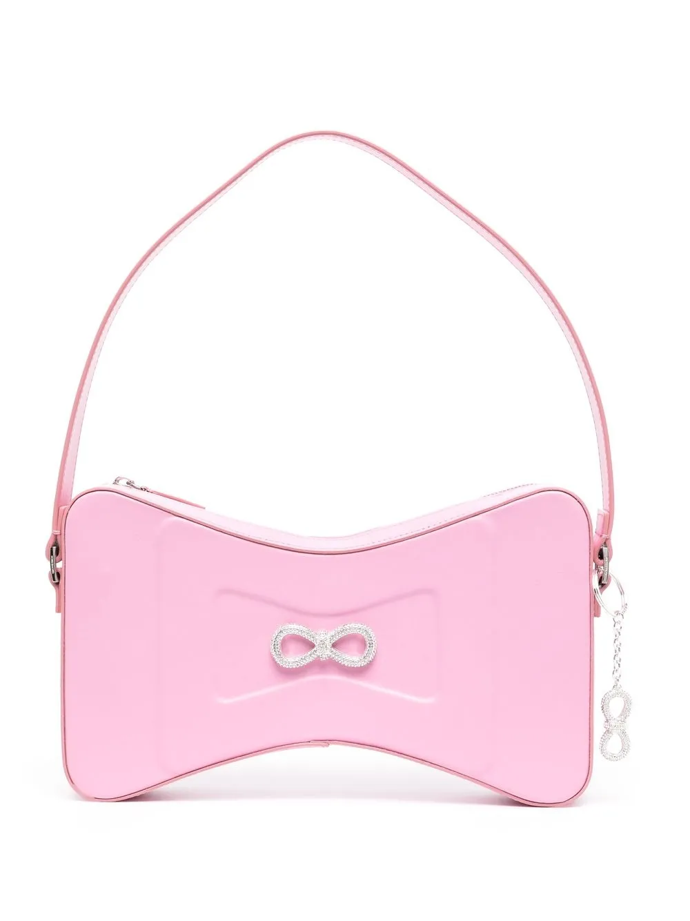 

MACH & MACH bolsa de hombro Double Bow - Rosado