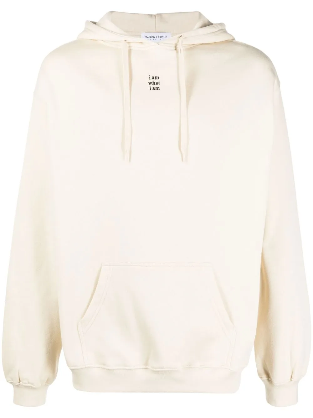 

Maison Labiche i am what I am hoodie - Neutrals