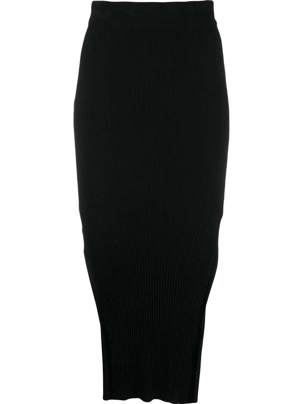 

Essentiel Antwerp falda tejida de canalé Cosmético - Negro