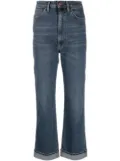 3x1 high-waist straight-leg jeans - Blue