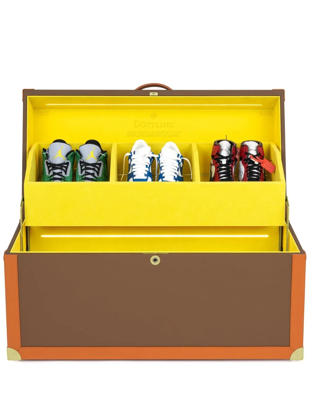 

STADIUM GOODS® caja fuerte para tenis de STADIUM GOODS® x Döttling - Marrón