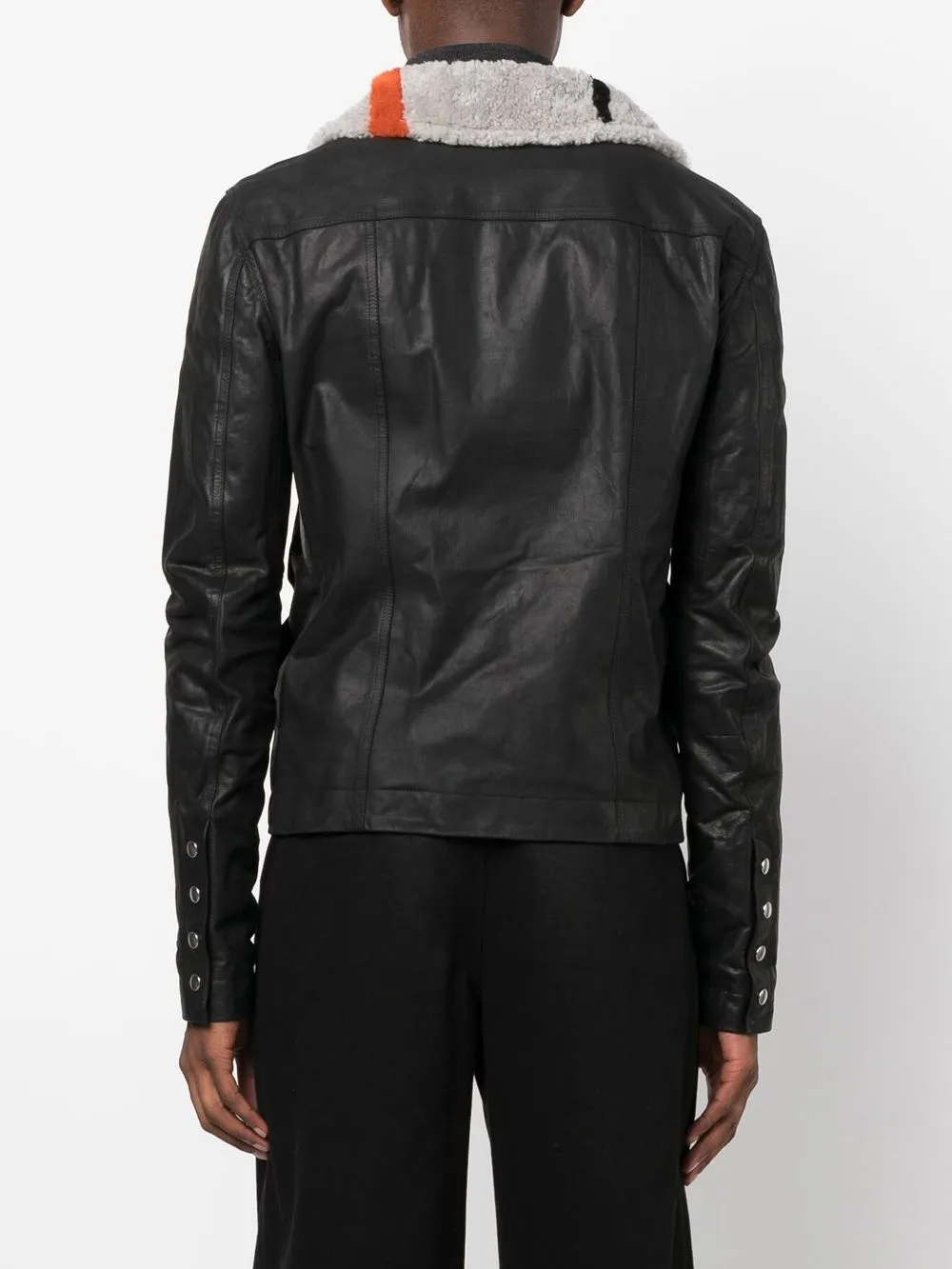 Rick Owens Asymmetric Leather Jacket - Farfetch