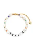 Sporty & Rich Be Nice faux-pearl bracelet - Neutrals