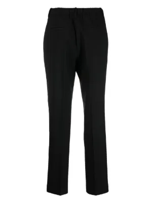 パンツ INCOTEX Women Straight Pants 173868D6584 990 BLACK 75807_alt_01.jpg